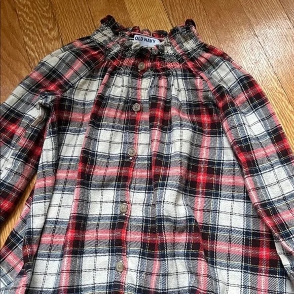 Old Navy Plaid Holiday Matching Sisters Bundle 3 5 - Picture 3 of 3